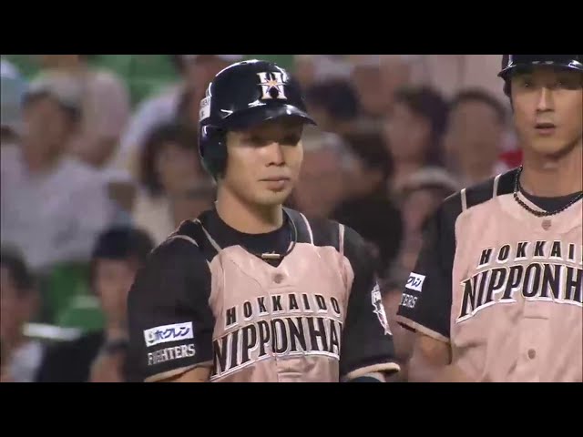 【6回表】ファイターズ近藤が稲葉の激走にタイムリーで応えた!! 2014/8/27 H-F