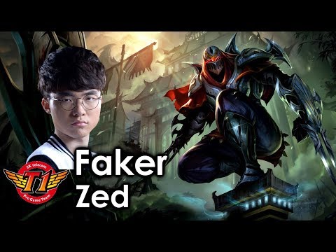Faker picks Zed