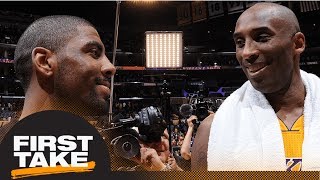 Stephen A. Smith on Kyrie Irving: He looks like a clone of Kobe Bryant | First Take | ESPN