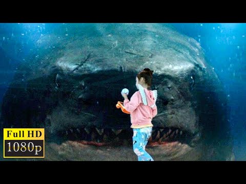 The Meg (2018) Megalodon Bites The Glass - MOVIECLIP HD