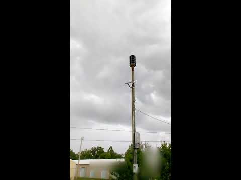 Sirens Blairing for Severe Thunderstorm Warning