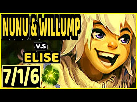 ZANZARAH (NUNU & WILLUMP) vs ELISE - 7/1/6 KDA JUNGLE CHALLENGER GAMEPLAY - EUW