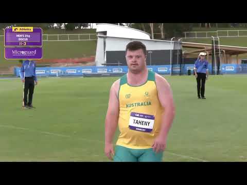 Men Discus Throw 2kg, F20 II 1, II2, II3