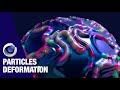 Particle deformation with New Cinema 4D Particles forces