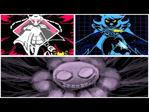 Undertale Yellow All Final Bosses