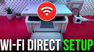 How to Set Up Wi-Fi Direct on HP LaserJet Pro MFP M28w - Easy Wireless Printer Configuration Guide