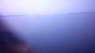 preview picture of video 'Godavari river crossing by Amravati express'