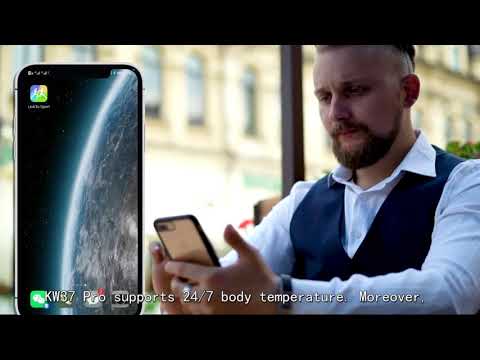 Kingwear New Body Temperature Monitor Smart Watch -KW37PRO