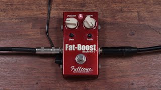 Video thumbnail for Fulltone FB-2 Fat-Boost by Wall of Sound
