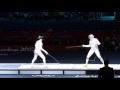 Men Epee Podium Bronze Jung KOR Vs Kelsey USA