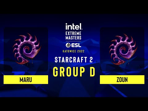 SC2 - Maru vs Zoun - IEM Katowice 2022 - Group D