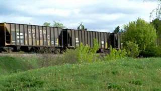 preview picture of video 'BNSF 9929 South, 5-5-10'