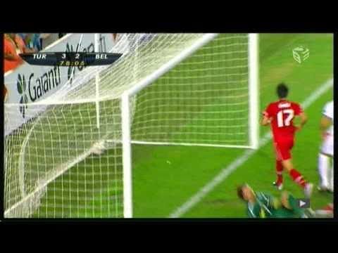 Turkey vs. Belgium - Arda Turan's goal (highlight)