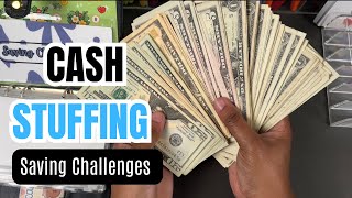 HOW I USE SAVING CHALLENGES | $390 | #savingschallenges #cashstuffing #lowincomecashstuffing 