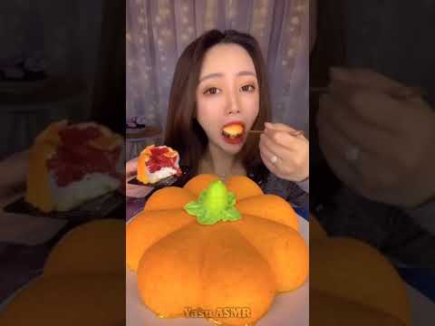 [ASMR] MOUSSE CAKES MUKBANG | COMA BOLO DE MOUSSE | COMER PASTEL DE MOUSSE | Eating Sounds