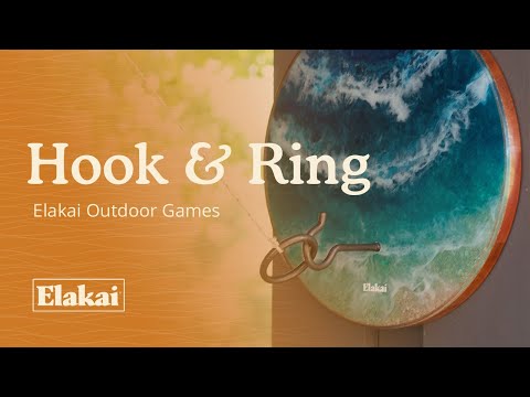 Elakai Hook and Ring Toss Game