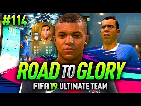 FIFA 19 ROAD TO GLORY #114 - I GOT FLASHBACK TEVEZ…AND HE’S AWESOME!