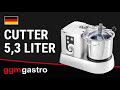 Cutter - 5.3 litres - 350 W - 220 V - 600 - 2800 rpm
