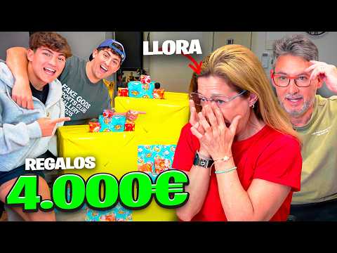 LE REGALO a MIS PADRES +4000€ en estos REGALOS BRUTALES *MamaBuyer LLORA de FELICIDAD*
