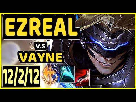 THEUSMA (EZREAL) vs VAYNE - 12/2/12 KDA BOTTOM ADC GAMEPLAY - BR Ranked MASTER