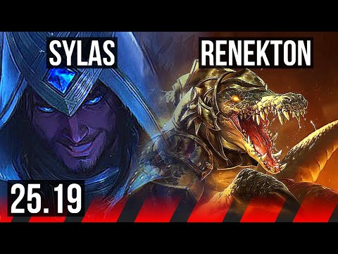 SYLAS vs RENEKTON (TOP) | KR Master | 25.19