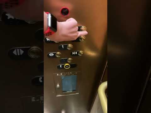 Nice Dover traditional M4 elevators (Thyssenkrupp Mad BS mod) at the Gaylord Opryland