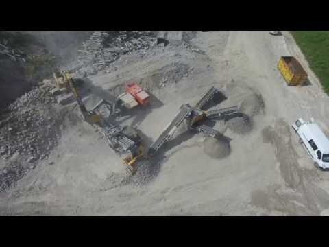 Crushing Granite with Performance Skid