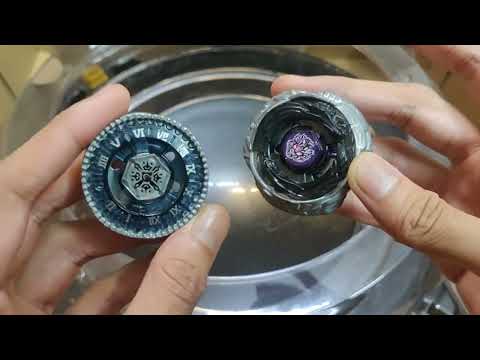 Twisted Tempo 145WD VS Diablo Nemesis X:D  Beyblade battle