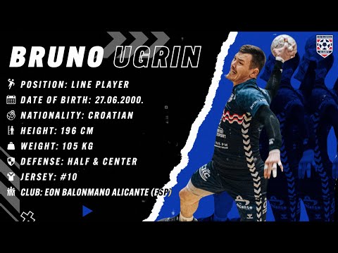 Bruno Ugrin | Line Player | EON Balonmano Alicante | Highlights | Handball | CV | 2023/24