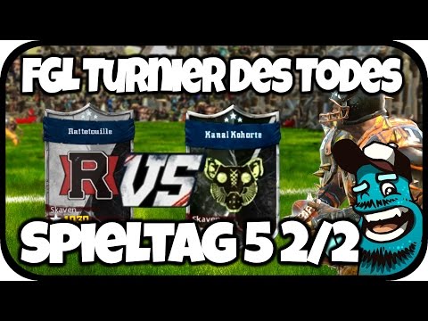 Blood Bowl 2 - FGL Turnier 01 - ST#05 [2/2] - Rattetouille VS Kanal Kohorte