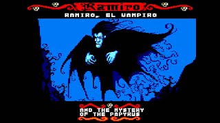 [Amstrad CPC] Ramiro el vampiro IV - En el Misterio del Papiro - Longplay