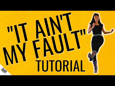 "IT AIN'T MY FAULT" Line Dance Tutorial - Brothers Osborne - Choreographed by Brandon Zahorsky