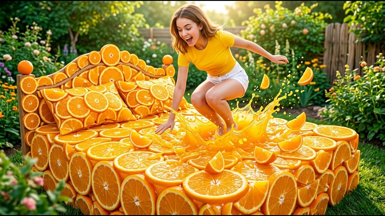 Which Fruit Bed Would You Choose? 🍉🍌 Relaxing ASMR Sounds | AI ASMR | Satisfying ASMR