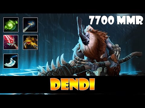 Dendi Magnus 7700MMR - Dota 2 Highlights