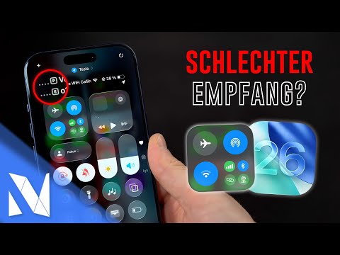 NIE WIEDER schlechten Empfang auf dem iPhone mit iOS 26 (5G, WIFI, Mobilfunk) | Nils-Hendrik Welk