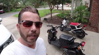 Taking Out The Honda Ruckus With A Hair Replacement or Hair System.  Will It Stay On?