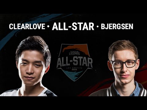 Bjergsen Lucian vs Clearlove Malzahar 1v1 Quarter-Final LoL All-Star 2015 LA | Bjergsen vs Clearlove