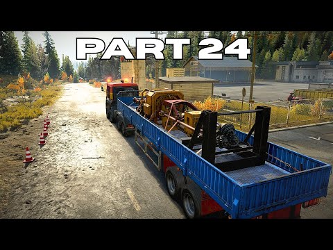 BIG DELIVERY!! | Snowrunner Gameplay Walkthrough Part 24