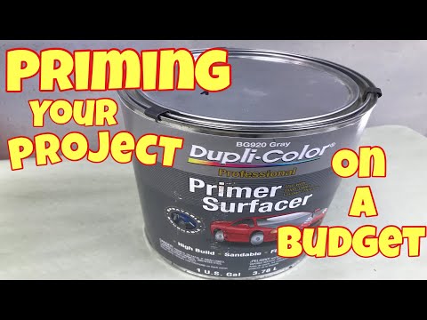 How to Mix Dupli-Color Primer Surfacer for BEST RESULTS!!!