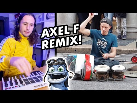 The Kiffness x Damat Drummer - Axel F | Crazy Frog (Live Looping Remix)