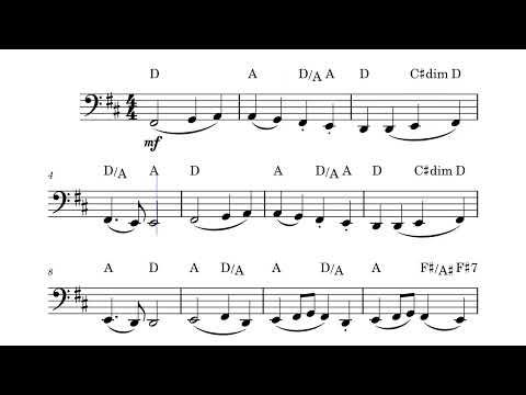 Tuba Sheet Music - Ode to Joy by Beethoven (9th Symphony Theme)