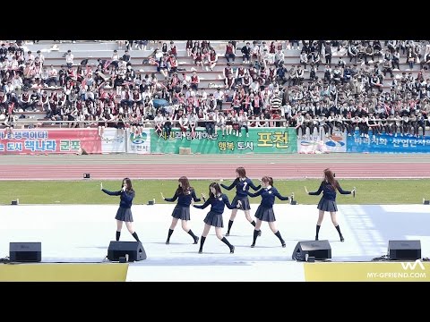 160428 여자친구(GFRIEND) - 시간을 달려서 (Rough) 라이브(LIVE) @포천 경기도민체전 전체 직캠/Fancam by -wA-