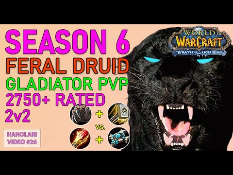 Druid/Paladin vs. Mage/Priest - 2750+ Rated -  Season 6 2v2 Arena Match - WOTLK - Video 26