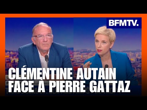 🟠 CLÉMENTINE AUTAIN FACE À PIERRE GATTAZ, ANCIEN PATRON DU MEDEF