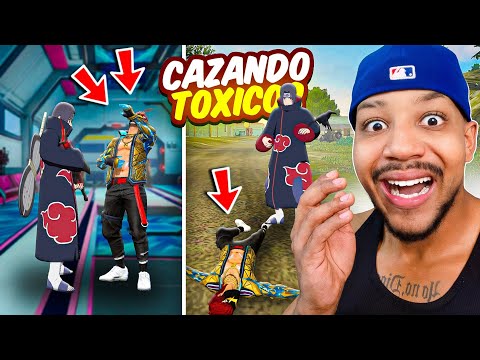 ESTOS TOXICOS se BURLARON DE MI por USAR A ITACHI y PASO ESTO 😱 FREE FIRE