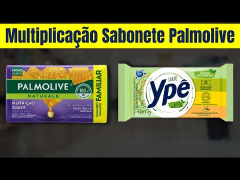 Multiplicação de sabonete PALMOLIVE NUTRIÇÃO SUAVE. Sabonete PALMOLIVE CASEIRO.