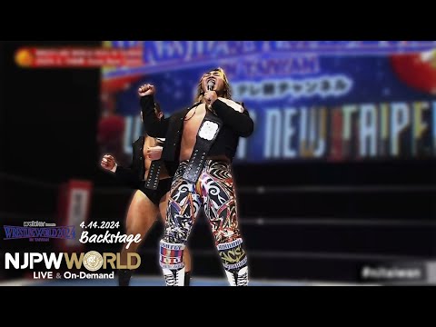 #njtaiwan 7th match Backstage 4/14/24 Backstage