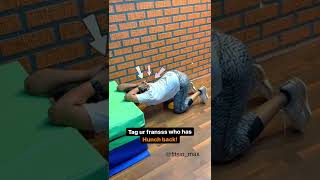 Say no to&quot;Hunch Back&quot; Try out this magical stretch 🤝