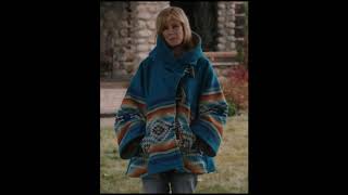 Yellowstone Season 3 Wool Blend Beth Dutton Blue Hooded Kelly Reilly Coat Women