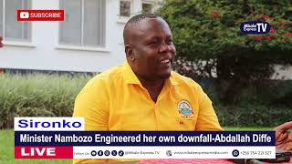Minister Florence Nambozo Engineered her own downfall- Sironko T.C NRM Chairman Abdallah Diffe 